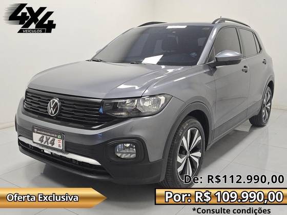 VOLKSWAGEN T-CROSS 1.0 200 TSI TOTAL FLEX AUTOMÁTICO